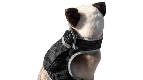 Realtime Pet Dog Tracking Collar Clip Device + GPS GSM Tracking System Size:M